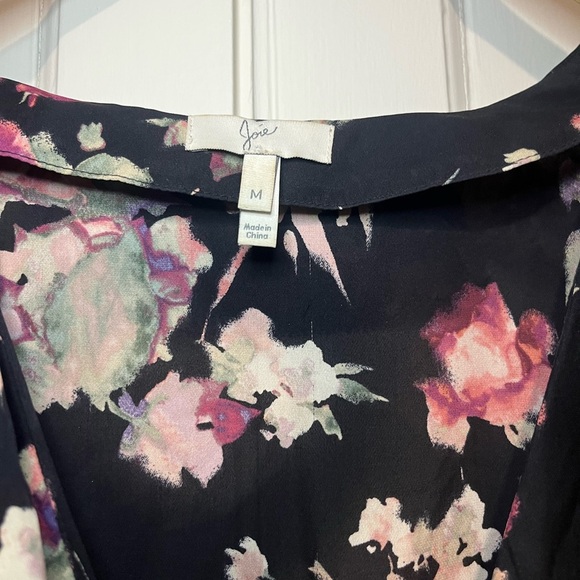 Joie Floral Long Sleeve Mini Dress - Picture 3 of 3